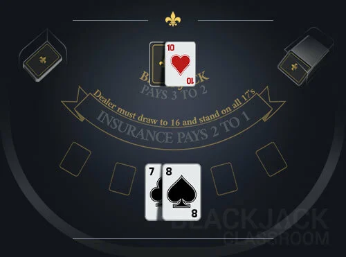 Image of Never Stand on 12, 13, 14, 15 or 16 if Dealers Card Higher Then 7